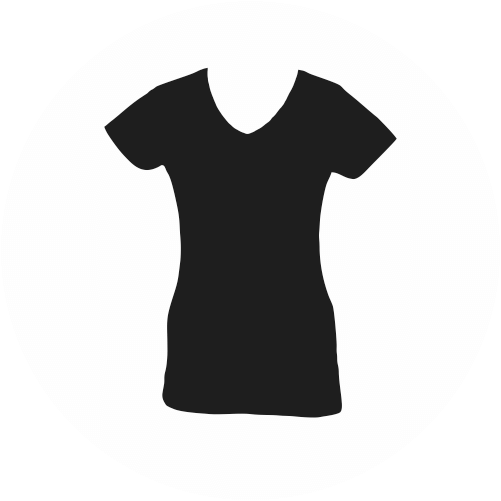 V-Neck Fitted Shirt